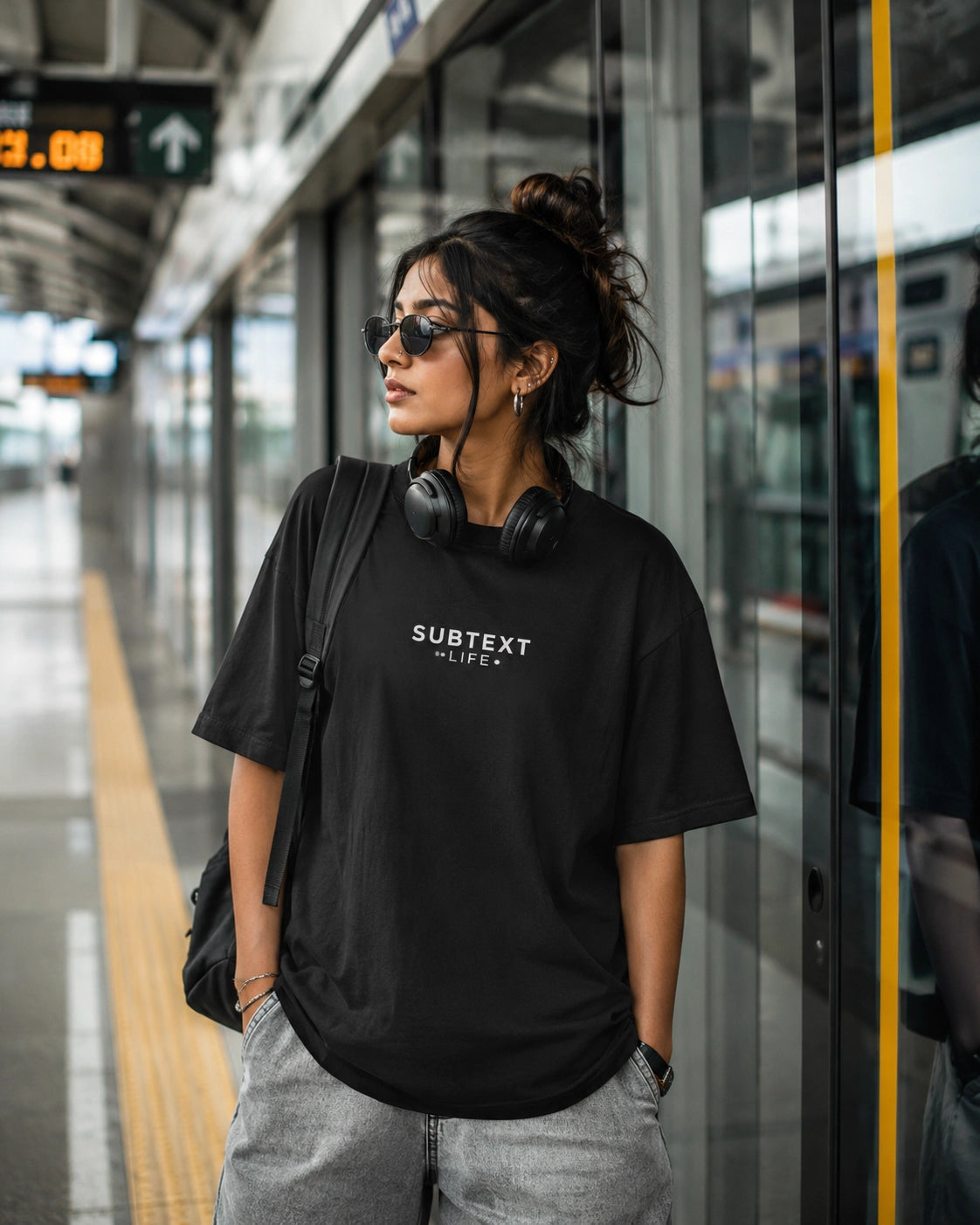 Sanskari Nahi Krantikari Oversized T-Shirt
